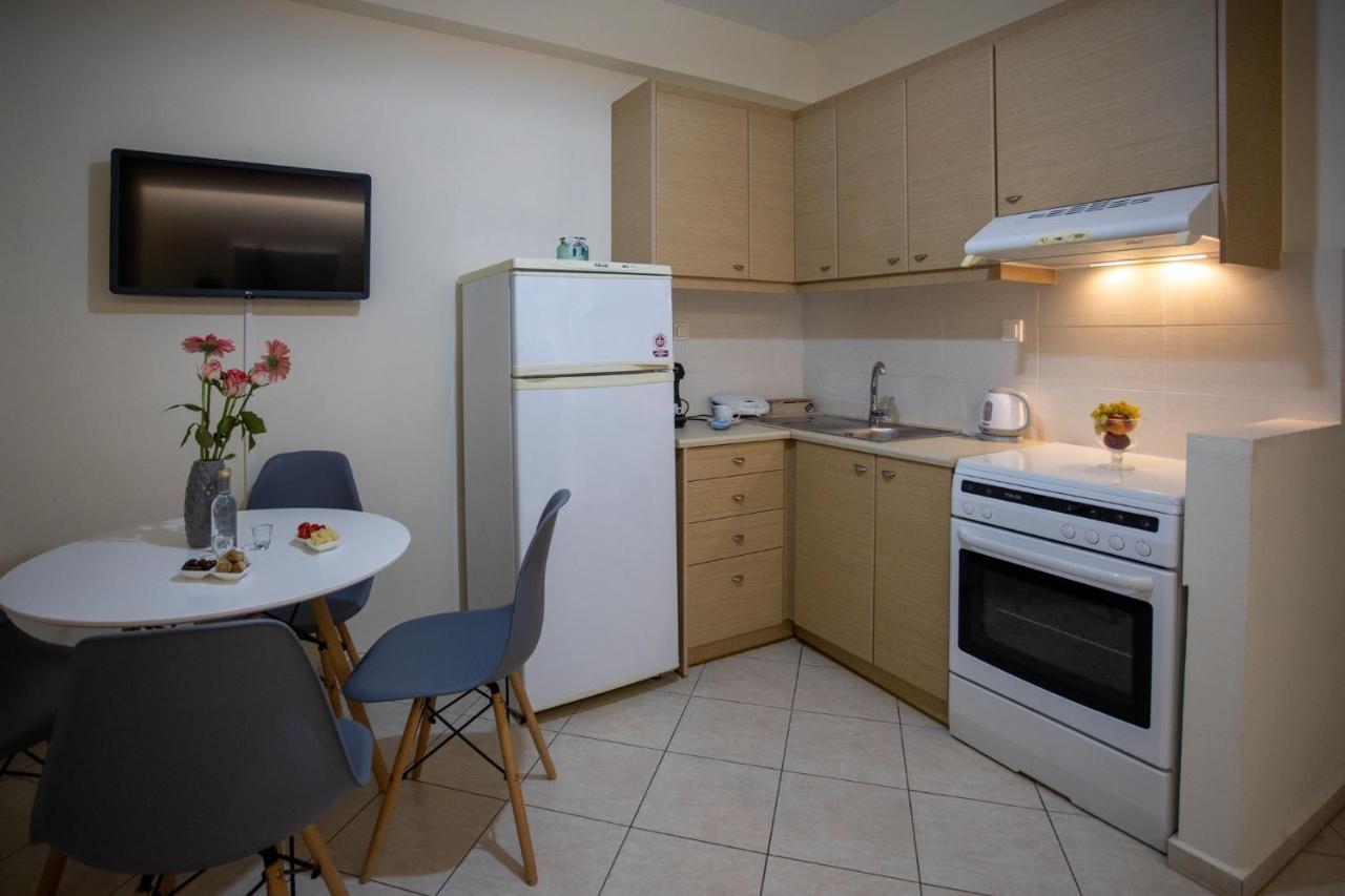 Seperi Deep Blue Apartment Rethymno  ภายนอก รูปภาพ