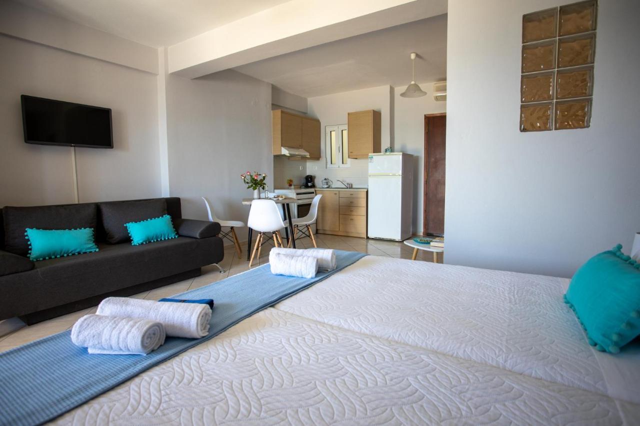 Seperi Deep Blue Apartment Rethymno  ภายนอก รูปภาพ