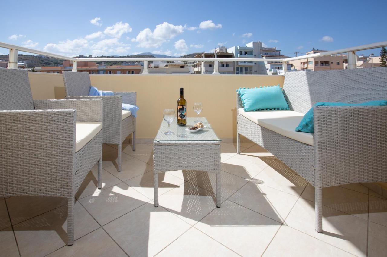 Seperi Deep Blue Apartment Rethymno  ภายนอก รูปภาพ